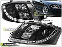Přední světlomety Audi TT, 1999-2005, LED Daylight, černé black LPAU50
