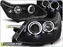 Přední světlomety Citroen C4, 2004-2010, Angel Eyes, černé black LPCI10