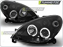 Přední světlomety Citroen Xsara, 2000-2004, Angel Eyes, černé black LPCI01