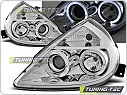 Přední světla Ford Ka, 1996-2008, Angel Eyes, chrom LPFO11
