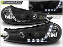 Přední světlomety, světla, lampy Ford Mondeo, 1996-2000, LED Daylight, černé black LPFO17