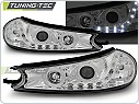 Přední světla Ford Mondeo, 1996-2000, LED Daylight, chrom  LPFO16