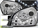 Přední světla Hyundai Tucson, 2004-2010, LED Daylight, chrom LPHU04