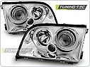 Přední světla Mercedes W140,  S-classe, 1991-1998, chrom