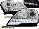 Přední světla Mercedes ML, W164, 2008-, LED Daylight, chrom LPME39