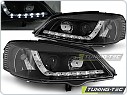 Přední světlomety, světla, lampy Opel Astra G, 1998-2004, LED Daylight, černé black LPOP38