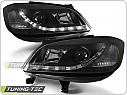 Přední světlomety, světla, lampy Opel Zafira A, 1999-2005, LED Daylight, černé black LPOP42