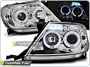 Přední světla Toyota Hilux, 2005-2011, Angel Eyes, chrom LPTO07