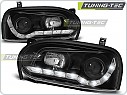 Přední světlomety, světla, lampy Volkswagen Golf 3, 1992-1998, LED Daylight, černé black LPVW43