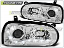 Přední světla Volkswagen Golf 3, 1992-1998, LED Daylight, chrom LPVW39