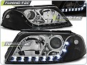 Přední světlomety, světla, lampy Volkswagen Passat 3BG, 2001-2004, LED Daylight, černé black LPVW56
