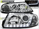 Přední světla Volkswagen Passat 3BG, 2001-2004, LED Daylight, chrom LPVW55