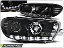 Přední světlomety, světla, lampy Volkswagen Scirocco, 2008-, LED Daylight, černé black LPVWB0