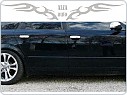 Chromové, nerezové kryty klik Audi A4, model (99-01/01-08)
