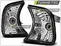 Přední blinkry BMW E34, 1988-1995, čiré, chrom 1