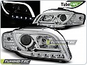 Přední světla Audi A4 B7, 2004-2008, TUBE neon led light, chrom LPAU89