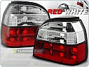 Zadní světla, lampy Volkswagen Golf 3, 1992-1998, čiré/červené