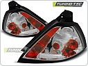Zadní světla, lampy Renault Megane hatchback, 2003-2005, čiré, chrom LTRE19