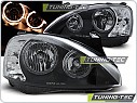 Přední světlomety, světla, lampy Opel Corsa C, 2000-2006, Angel Eyes, černé