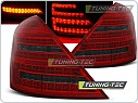 Zadní světla, lampy LED Mercedes W221, S-class, 2005-2009, kouřové, červené LDME51