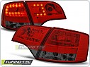 Zadní světlomety, světla, lampy LED Audi A4, 2005-2008, combi, kouřové, červené LDAU38