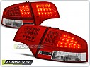 Zadní světla, lampy LED Audi A4, 2005-2008, sedan, čiré, červené LDAU53