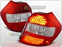 Zadní světla, lampy LED BMW E87/E81, 2004-2007, čiré, červené LDBM20