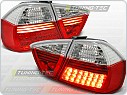 Zadní světla, lampy LED BMW E90, 2005-2008, sedan, čiré, červené LDBM26