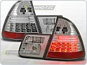 Zadní světla, lampy LED BMW E46, 1999-2005, combi, čiré, chrom LDBM27