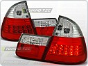 Zadní světla, lampy LED BMW E46, 1999-2005, combi, čiré, červené LDBM28