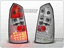 Zadní světla, lampy LED Ford Focus 1, 1998-2004, combi, čiré, chrom LDFO01