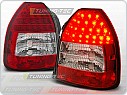 Zadní světla, lampy LED Honda Civic, 1995-2000, 3dveře, čiré, červené LDHO02