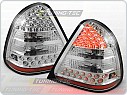 Zadní světla, lampy LED Mercedes W202, C-class, 1993-2000, čiré, chrom LDME13