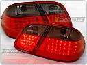 Zadní světla, lampy LED Mercedes CLK W208, 1997-2002, kouřové, červené LDME16