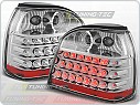 Zadní světla, lampy LED Volkswagen Golf 3, 1992-1998, čiré, chrom LDVW01