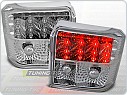 Zadní světla, lampy LED Volkswagen T4, 1990-2003, čiré, chrom LDVW23