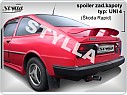 Křídlo, UNI 4, spojler na kufr
