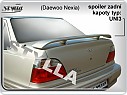 Křídlo, UNI 3, spojler na kufr