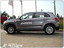 Ochranné boční lišty dveří Mitsubishi ASX 2010-, typ lišt F21