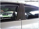 Kryty dveřních sloupků - ABS černá metalíza, Škoda Octavia 2 Sedan, 2004-2013, výprodej