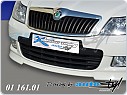 Lišta nad nasávací mřížku nárazníku Škoda Octavia 2 facelift