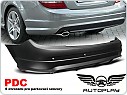 Zadní nárazník Mercedes W204, classe C, 2007-2010, AMG style pro park. Senzory