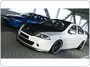 Spoiler pod přední nárazník DTM Škoda Octavia 2, RS, 04-08