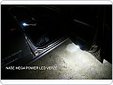 Škoda Superb II 08+ MEGA POWER LED bezpečnostníosvětlení dveří KI-R
