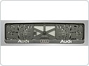 Držák SPZ, podložka pod značku s 3D, Audi