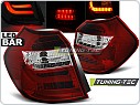Zadní světla LED, BMW 1, E87,E81, 2004-2007, červené, čiré LDBM82