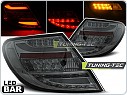 Zadní světla, světlomety, lampy LED, Mercedes W204, C-Classe, sedan, 2007-2010, kouřové LDME70