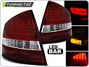 Zadní světlomety Škoda Octavia 2, 2004-2013, sedan LED BAR červené, bílé LDSK11