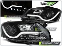 Přední světlomety, světla, lampy VW Passat B7, 2011-, Tube Light, LED, černé black LPVWi3