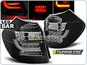 Zadní světla LED, BMW 1, E87,E81, 2007-2011, černé black LDBM90